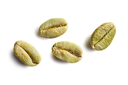 绿色,咖啡豆