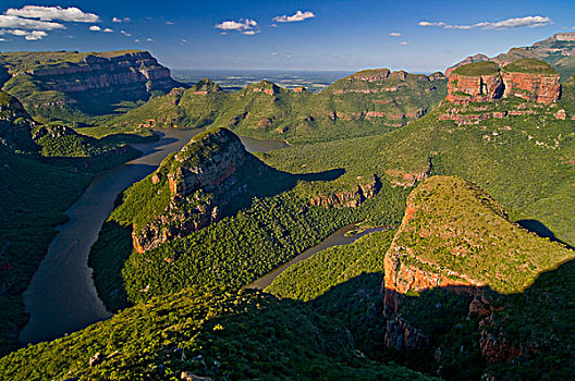布莱德河峡谷,俯视,南非,非洲