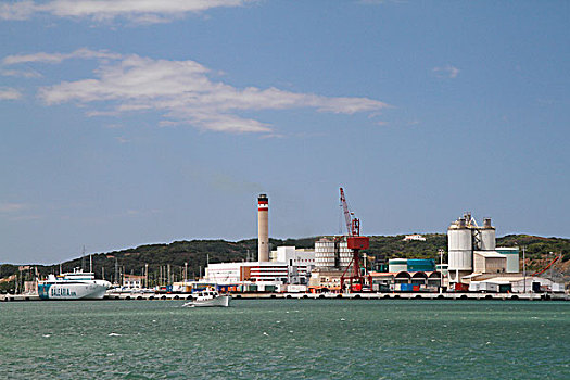 工厂,港口,马洪,米诺卡岛,西班牙,欧洲