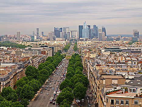 巴黎,城市风光,防护,地区