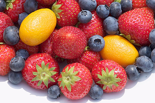 水果,草莓,蓝莓,金橘,金桔属,德国,欧洲