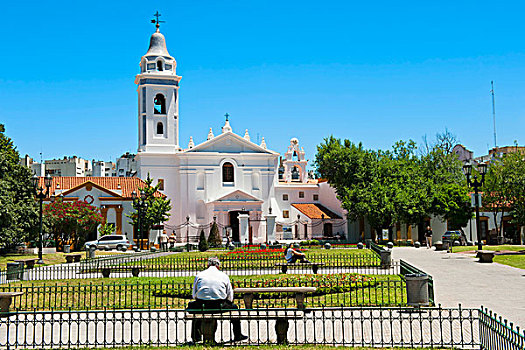 教堂,布宜诺斯艾利斯,阿根廷,南美