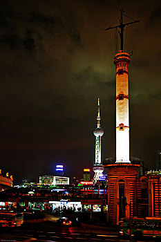 上海外滩气象信号台