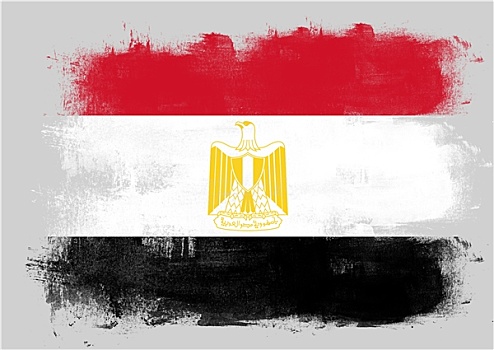 旗帜,埃及,涂绘,画刷