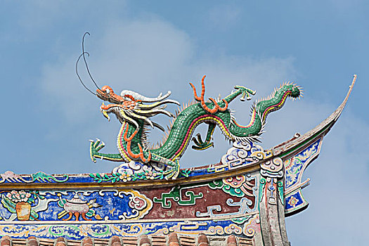 中国福建泉州开元寺屋檐装饰