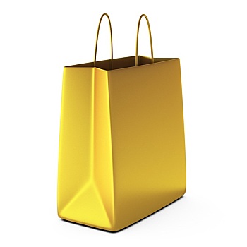 金色,购物袋