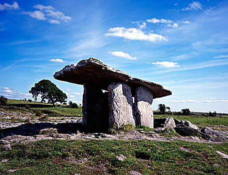 石头,建筑,风景,布伦,克雷尔县,爱尔兰