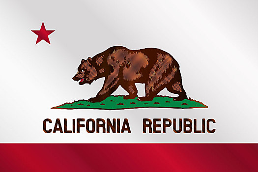 旗帜,加利福尼亚,光泽