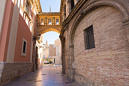 瓦伦西亚,走廊,拱形,大教堂,西班牙