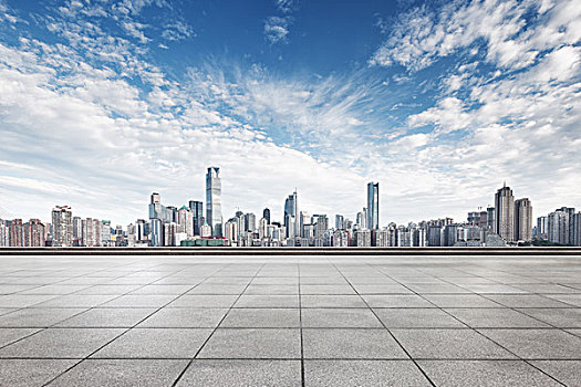 空,地面,城市,天際線,重慶,天空