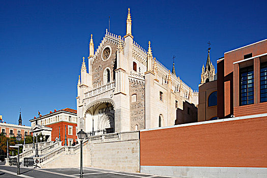 教堂,马德里,西班牙,欧洲