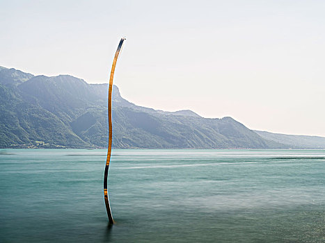 抽象,日内瓦湖