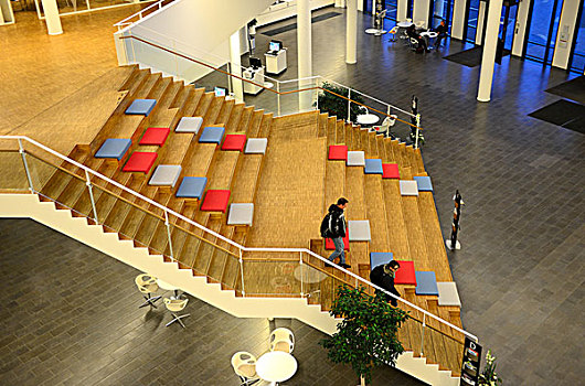 丹麦维保市政大厅楼梯