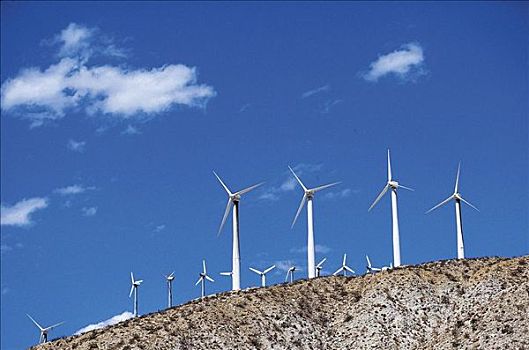 再生能源,风公园,风能,风轮机,棕榈泉,加利福尼亚,美国,北美,能量