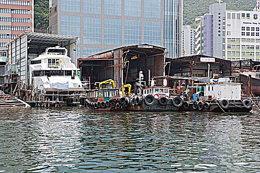 船坞,蔽护,香港