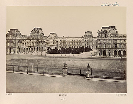 卢浮宫,巴黎,法国,银