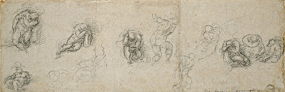 学习,睡觉,门徒,16世纪,艺术家,米开朗基罗
