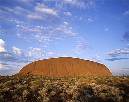 艾尔斯巨石,乌卢鲁巨石,乌卢鲁卡塔曲塔国家公园,北领地州,澳大利亚