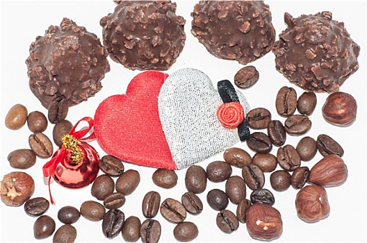 心形,巧克力糖,情人节