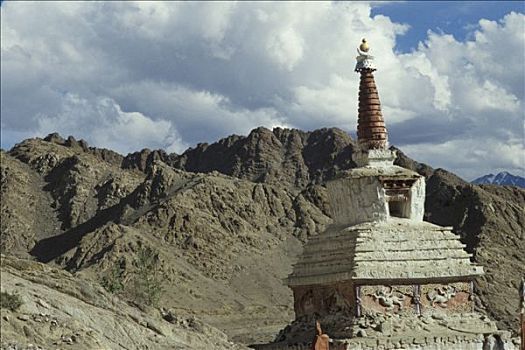 喜马拉雅山,印度,圣骨冢