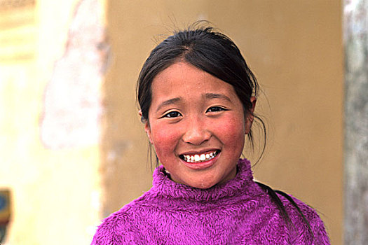美女,女孩,岁月,乌兰巴托,蒙古