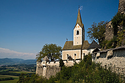 教堂,城堡