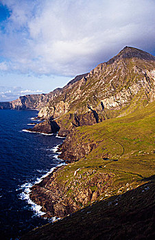 悬崖,阿基尔岛,梅奥县,爱尔兰