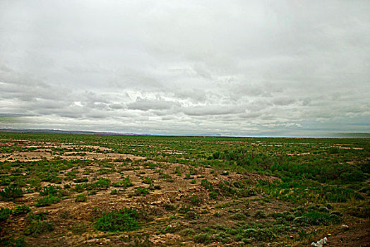 内蒙古荒凉的高原