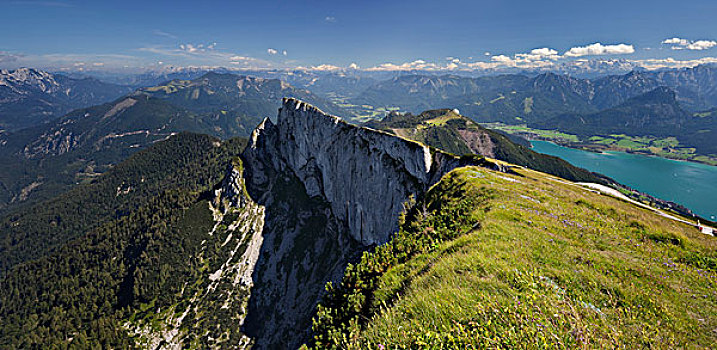风景,萨尔茨卡莫古特,萨尔茨堡州,奥地利