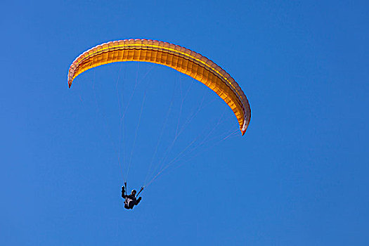 滑翔伞,上奥地利州,奥地利,欧洲