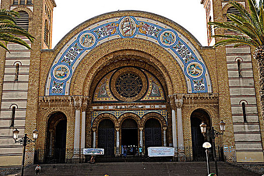 阿尔及利亚,大教堂,图书馆