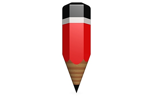 红色,黑色,铅笔