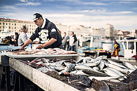 渔民,市场