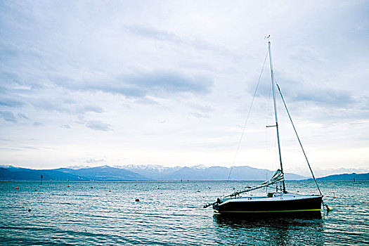 帆船,康士坦茨湖,德国