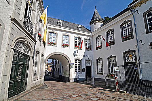 地区性,博物馆,拱道,历史,建筑,北莱茵威斯特伐利亚,德国,欧洲