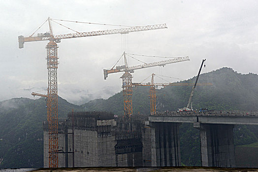 贵州构皮滩水电站通航建筑物工程