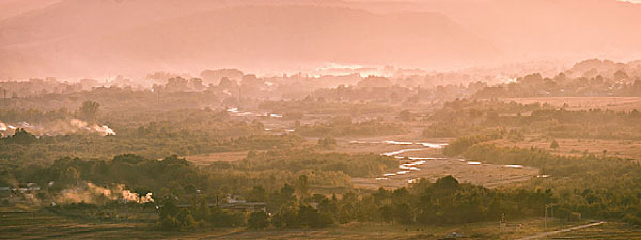 喀尔巴阡山脉,乡村,九月