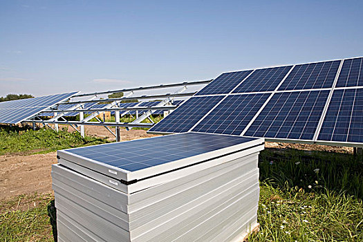 太阳能电池板,土地