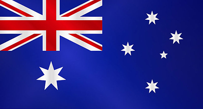 澳大利亚国旗,光泽