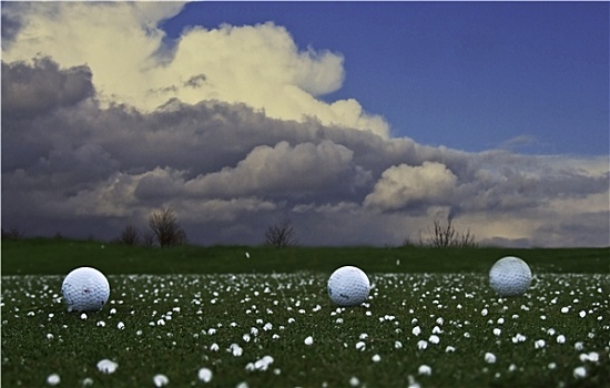 高尔夫,天气