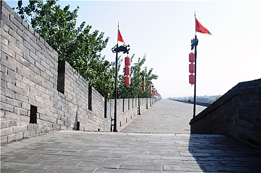 城墙,西安,中国