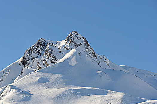 冬天,阿尔卑斯山,悉特图克斯,提洛尔,奥地利,欧洲