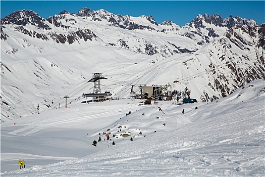 阿尔卑斯山,冬天