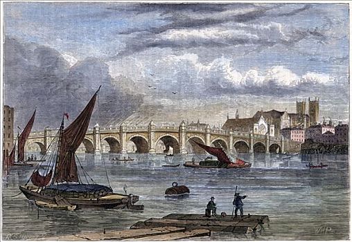 威斯敏斯特桥,19世纪