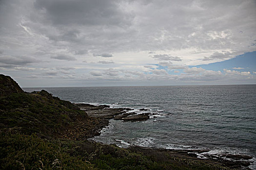 大洋路的海岸线