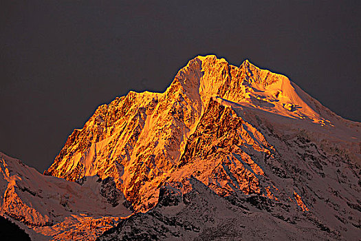 四川海螺沟贡嘎雪山