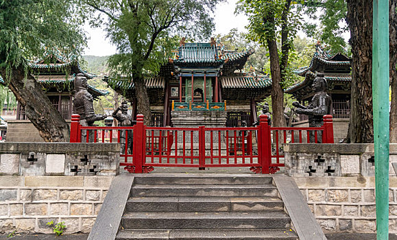 山西晋祠金人台