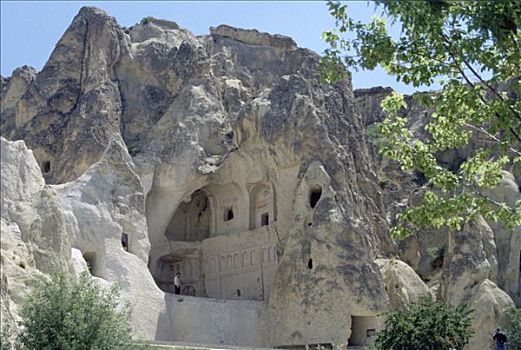 教堂,洞穴,卡帕多西亚,区域,土耳其