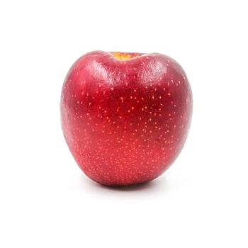 红苹果,隔绝,白色背景,背景