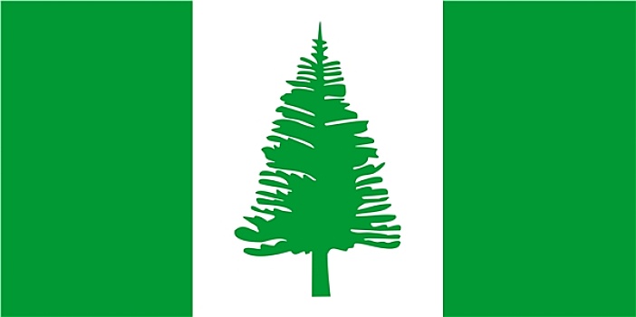 诺福克岛,旗帜